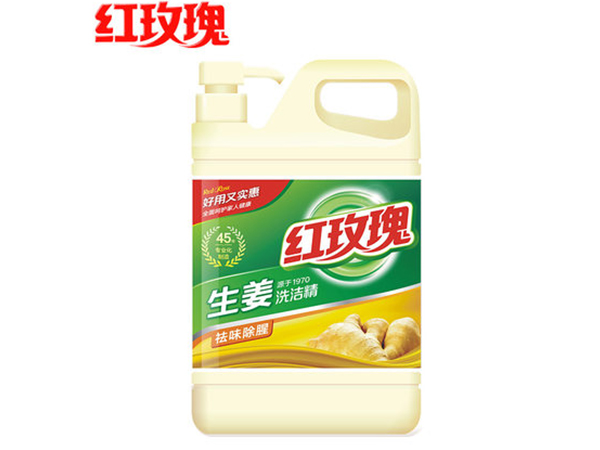 红玫瑰生姜洗洁精1.208kg